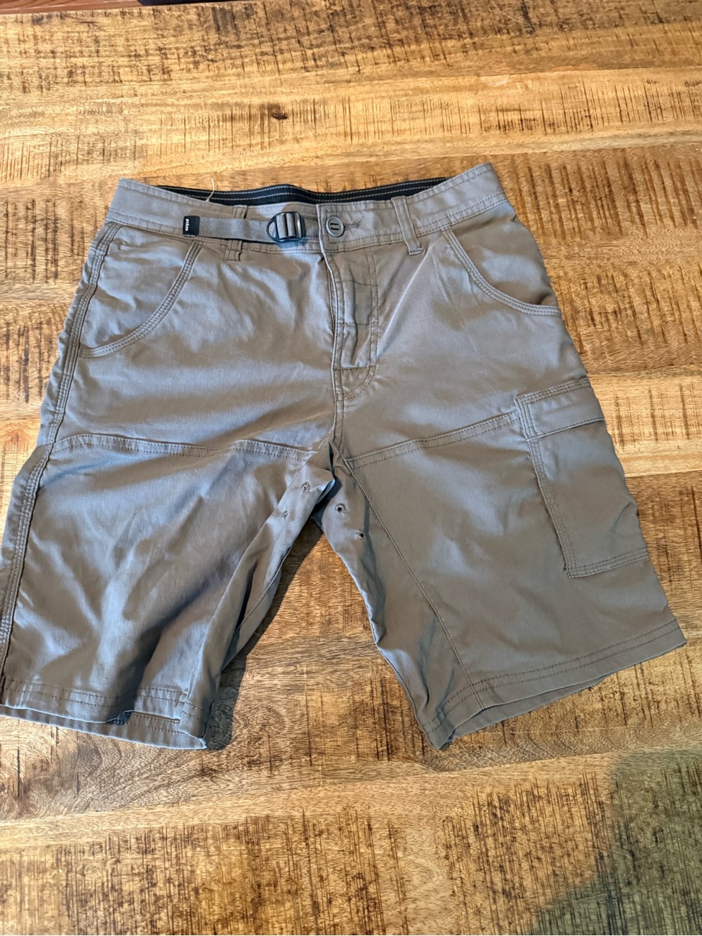 Prana Men's Cargo Shorts — Taupe Brown